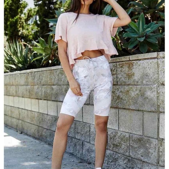 Free People Movement - Daybreak Printed Bike Shorts - Picture 2 of 7